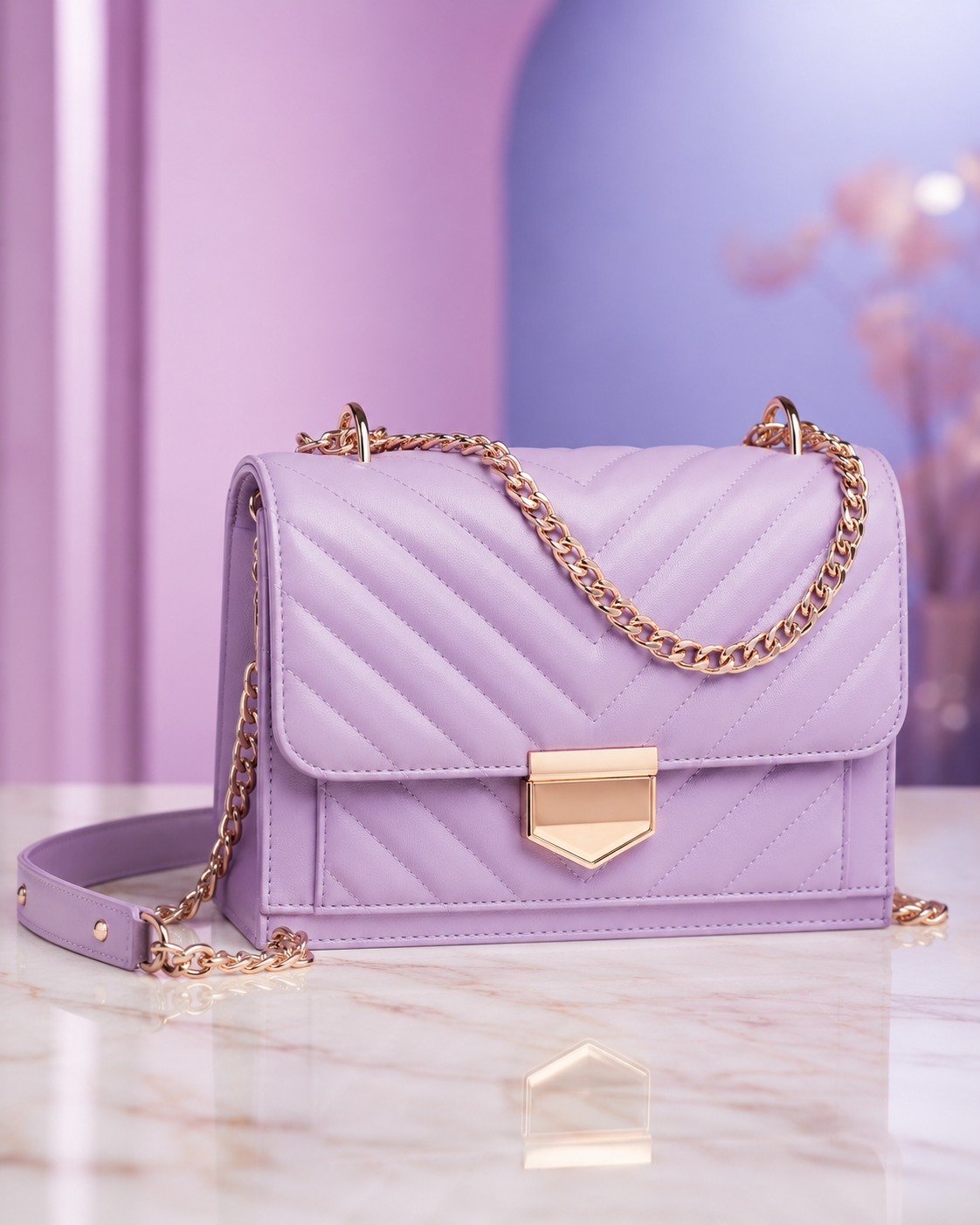 Lavender Luxe Handbag